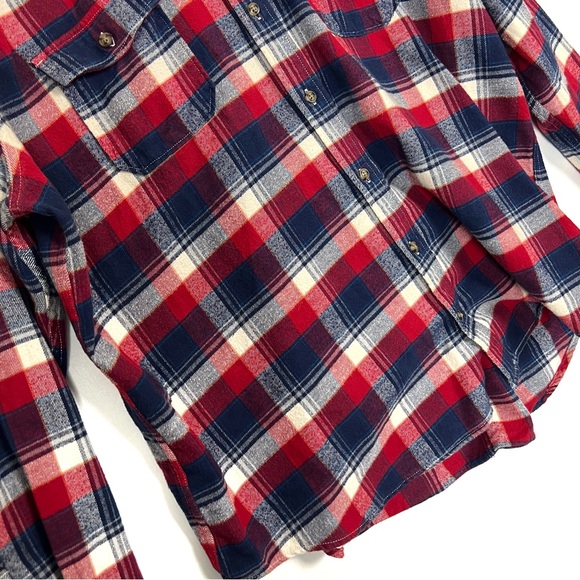 Merona Mens Button Down Front Flannel Sz XXL 100% Cotton - Picture 8 of 8